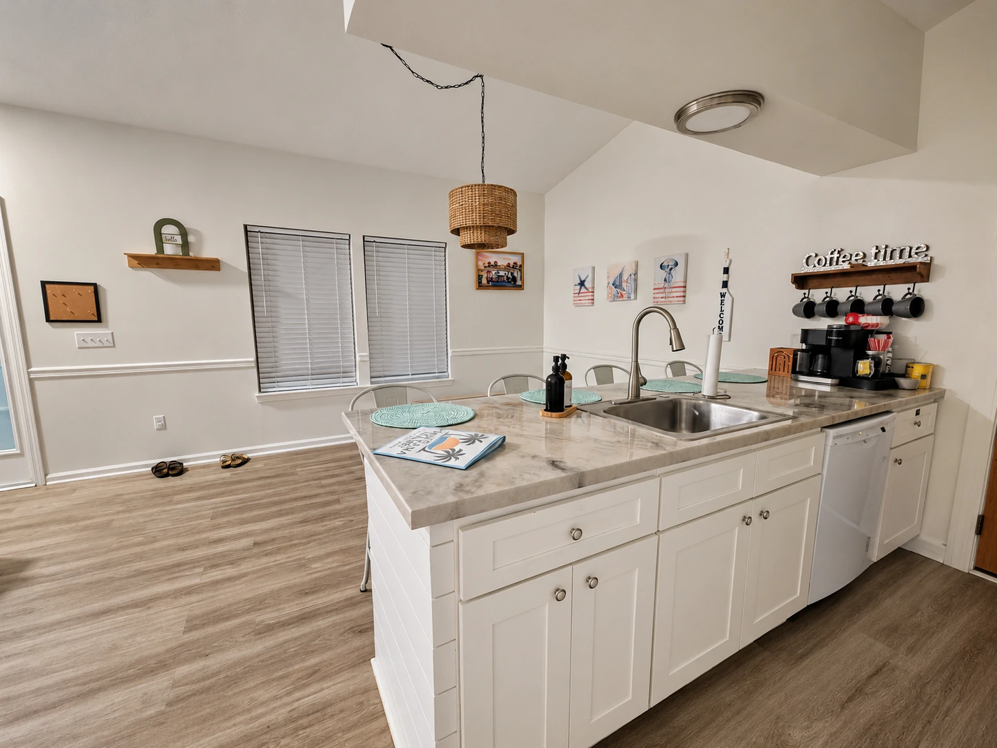 Kitchen and dining at 6321 Poinciana Drive